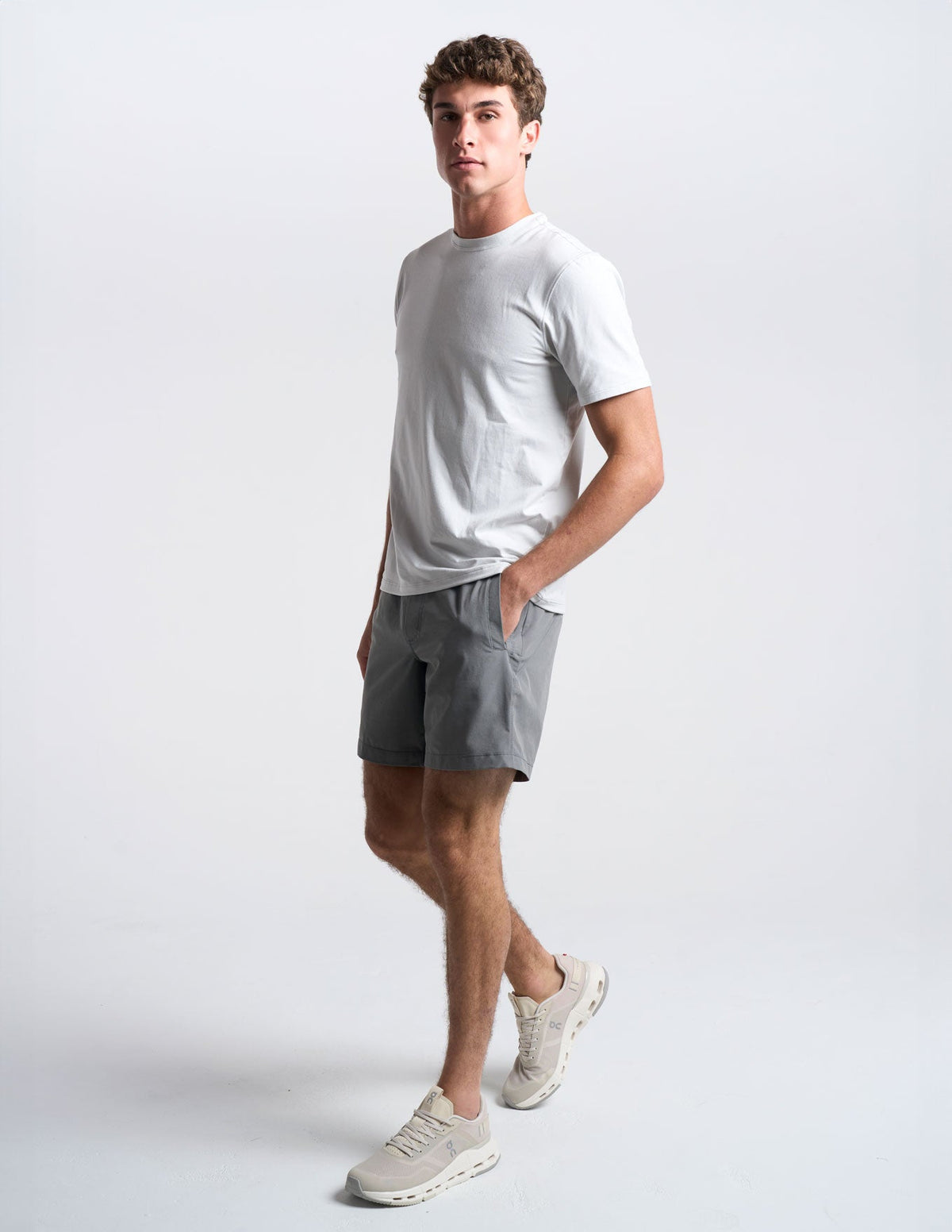 Gym Shorts 2.0 - Gray (The Gray Area 51s)