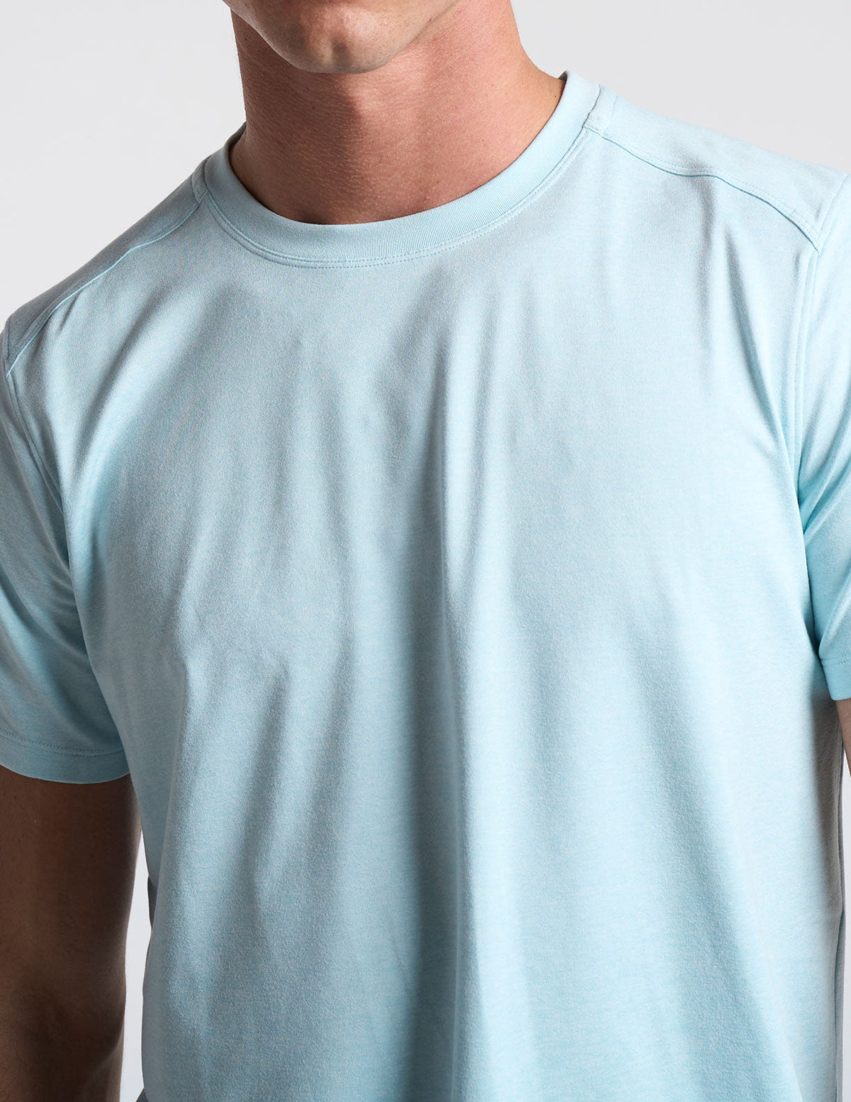 Supersoft Tee - Light Blue Heather (The Three-Peat Pending)